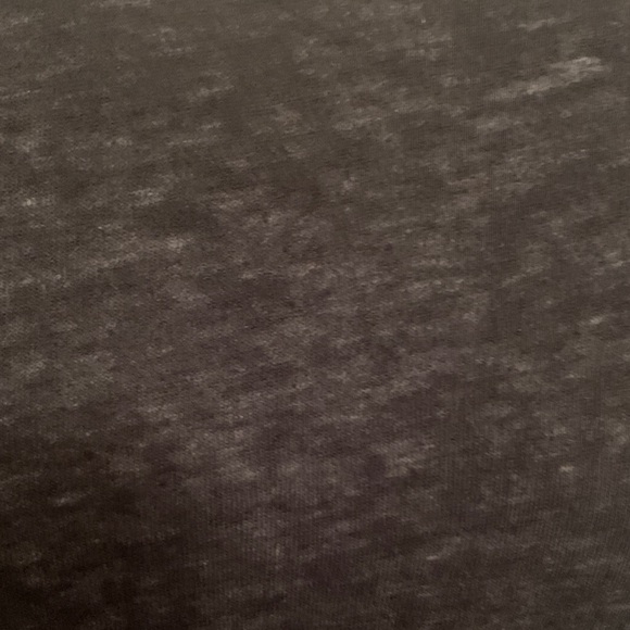 Free People We The Free Charcoal Black Short Sleeve Burnout Tee - Picture 5 of 16